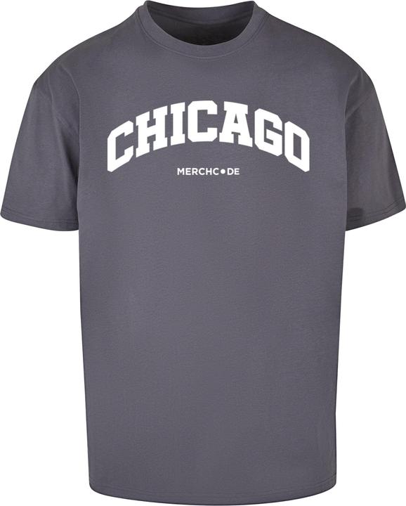 Produktbild Merchcode Chicago Wording - Heavy Oversize Tee - 112989 (L)