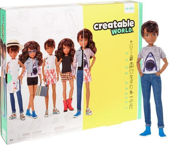 Actual product image Creatable World Deluxe character set