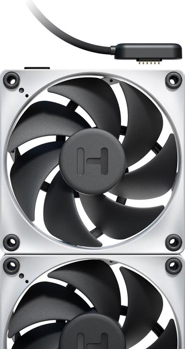 Actual product image Hyte THICC FP12 120MM PWM FAN 3PK + NP (120 mm, 3 x)