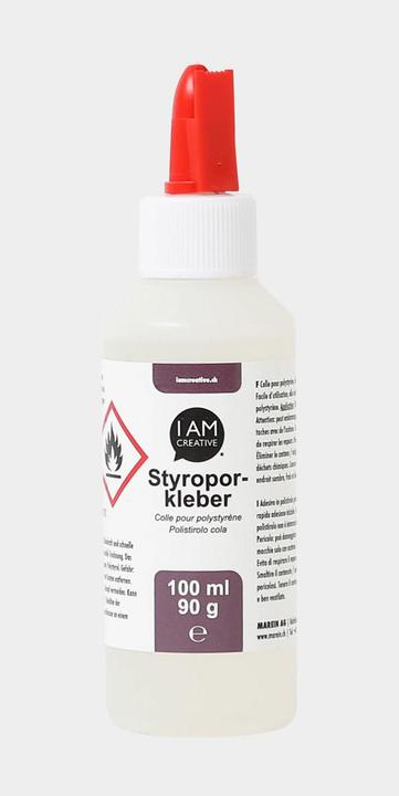Image du produit Colle polystyrène transparente, 100 ml (120 g, 100 ml)