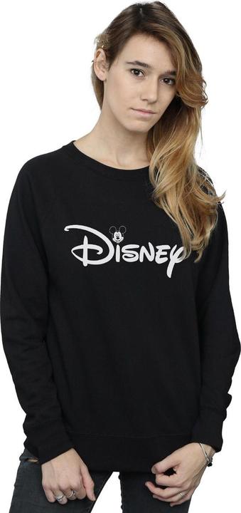 Actual product image Disney Womens/Ladies Mickey Mouse Head Logo Sweatshirt (S)