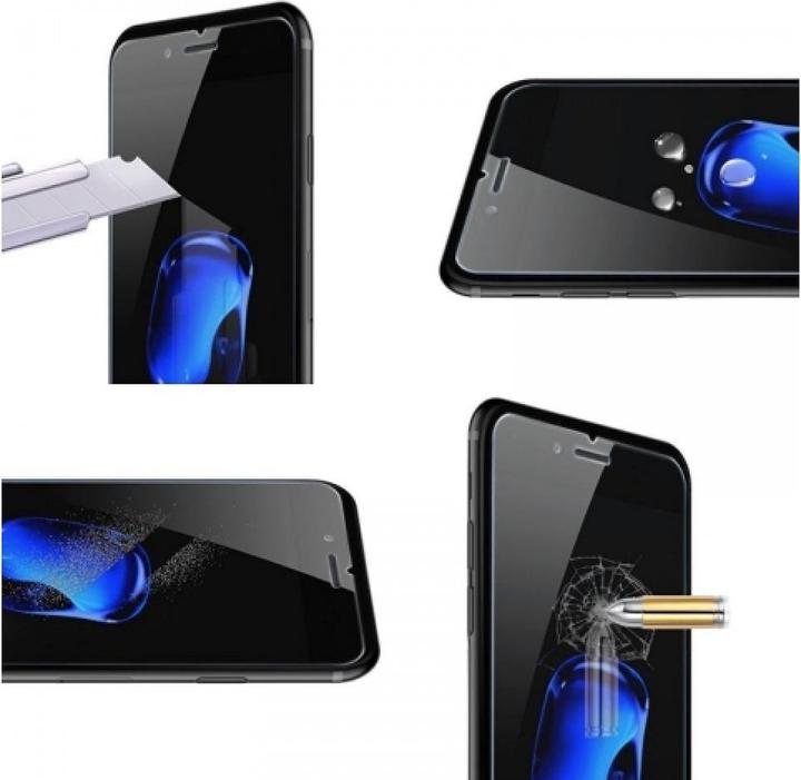 Actual product image Screenguard Apple iPhone 8 Plus Protective Glass Film Case Friendly Design (Apple iPhone 8 Plus)