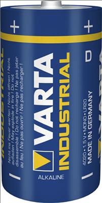 Actual product image Varta Industrial 9V Alkaline (1 pcs., D, 17000 mAh)