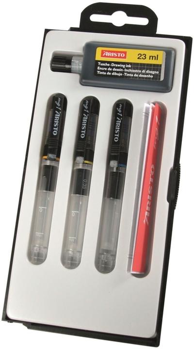 Actual product image Aristo Ink pen 3pcs assorted (Black, 3 x)
