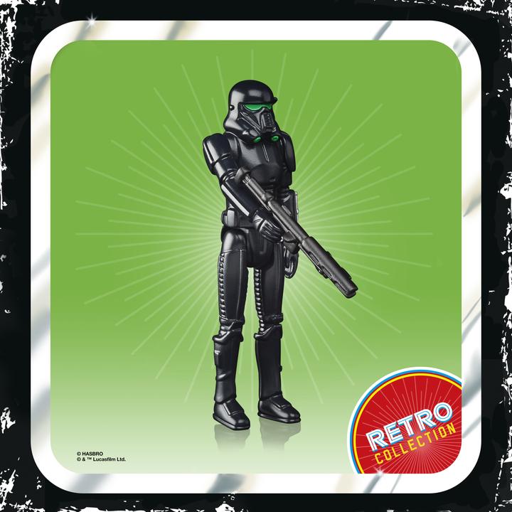 Image du produit Hasbro Collection Rétro Death Trooper Impérial 9,5 cm Grand Star Wars : The Mandalorian Actio...