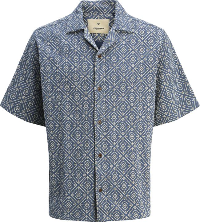 Jack & Jones Jprbluvincent Print Resort S/S Shirt Sn