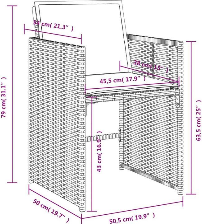 Image du produit VidaXL Rabenau (106 cm)