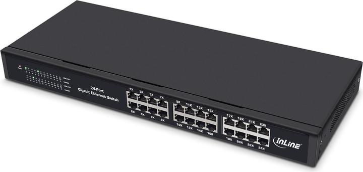 Produktbild InLine Gigabit Netzwerk Switch 24-Port (24 Ports)
