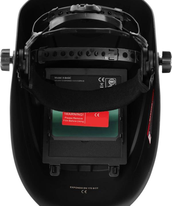 Produktbild Stamos Schweisshelm X-BASIC automatischer Schweisshelm Schweisserhelm farbiges Sichtfeld