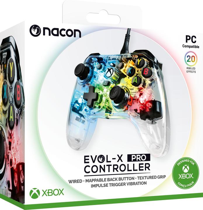 Actual product image Nacon Gaming EVOL-X Pro Controller (PC, Xbox Series X, Xbox One S)