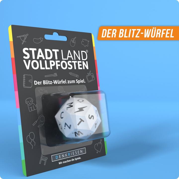 Actual product image Denkriesen City Country Full of Bollocks The Lightning Cube