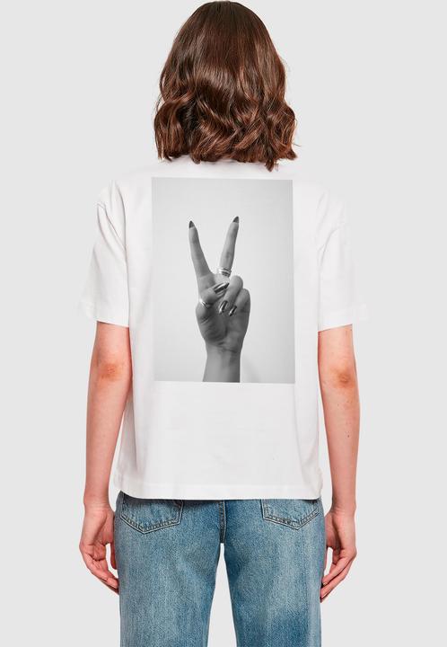Immagine prodotto Miss Tee Maglietta Peace Hand delle ragazze - 142529 (4XL)