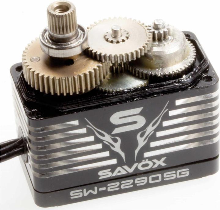 Produktbild Savöx sw-2290sg (7,4v/55kg/0,13s) digital hv servo wasserdicht black line