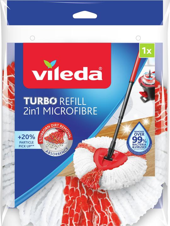 Vileda Ersatz-Mop zu Easy Wring & Clean Turbo (1 Stk.)