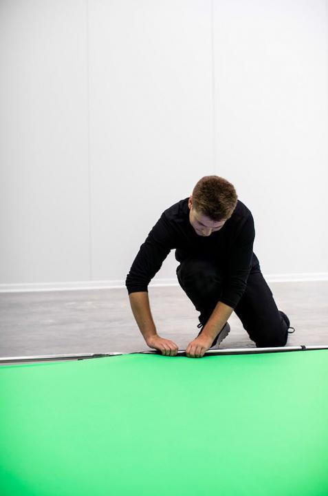Actual product image Manfrotto Chroma Key FX Cover Green (400 cm, 290 cm)