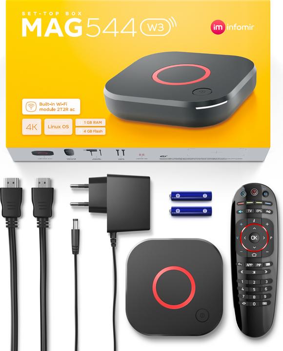 Immagine prodotto infomir MAG 544 W3 (4 GB, Linux)