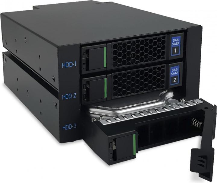 Fantec WR-C2131-6G Fond de panier pour 3x 3,5/2,5 HDD/SSD (2.5", 3.5")