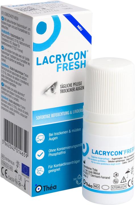 Lacrycon Fresh Gtt Opht Fl 10ml (10 ml, Flasche)