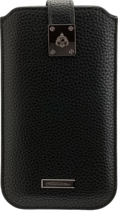 Immagine prodotto Peter Jäckel COMMANDER MILANO XXL5.2 Nero, ad esempio per Samsung G900 Galaxy S5/ Sony Xperia Z/ HTC One (M8) (Apple iPhone X, Apple iPhone 13 mini, Apple iPhone 11 Pro, Apple iPhone 12 mini, Samsung Galaxy Xcover 4, Apple iPhone 11, Samsung Galaxy S9+, Samsung Galaxy A40)