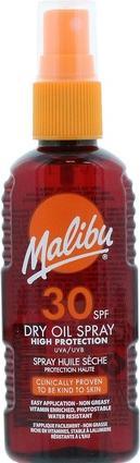 Immagine prodotto Malibu Olio secco spray SPF30 - Protezione solare spray - 100ml (Spray solare, SPF 30, 100 ml)