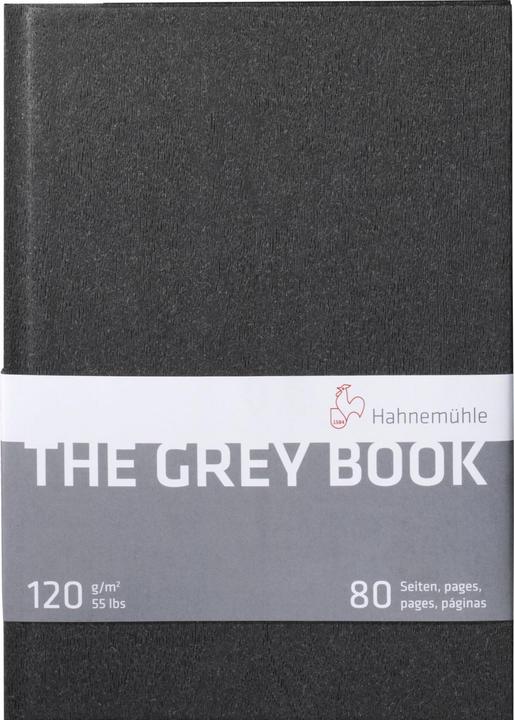 Actual product image Hahnemühle The Grey Book A 5 Portrait 80 pages 120 g (A5, Hardcover)