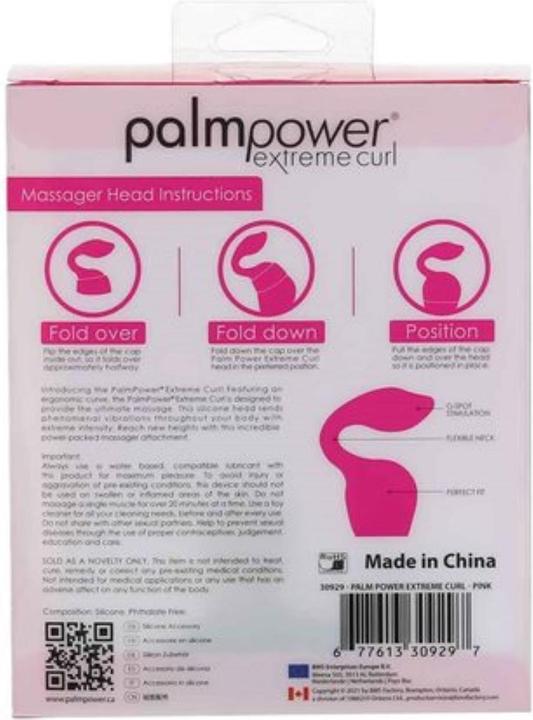 Produktbild Palm Power Extreme Curl Silikonaufsatz Rosa