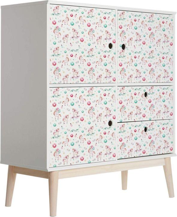 Immagine prodotto Trenddeko Dolci Unicorni - Ciambelle (100 x 100 cm)