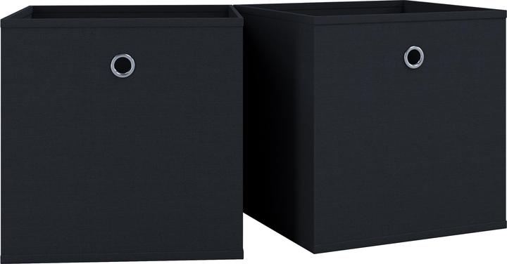 Produktbild VCM 2er Set Stoff Faltbox Klappbox Boxas (27 x 27 x 28 cm)