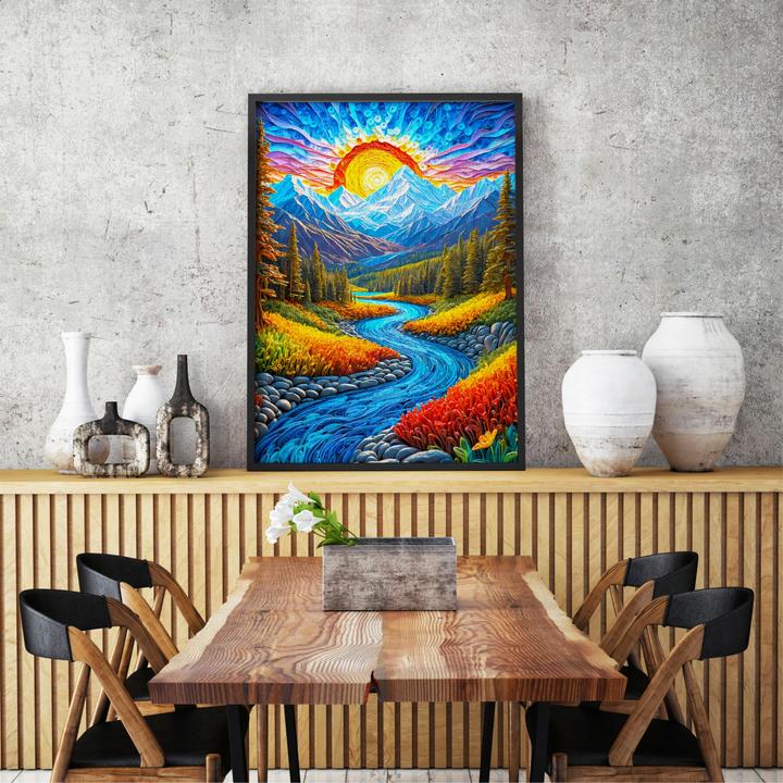 Image du produit Enjoy Puzzle Puzzle 1000 pièces - Paysage du lever du soleil (1000 pièces)