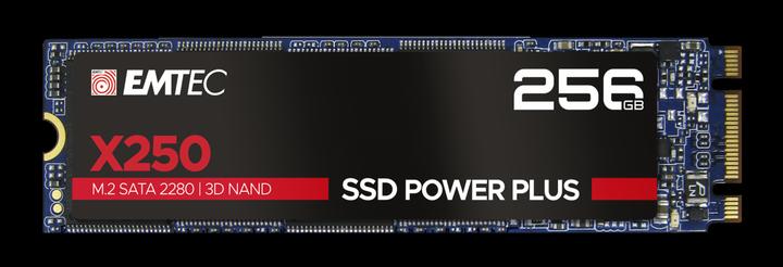 Produktbild Emtec Festplatten-SSD X250 256 GB M.2 2280 SATA III (ECSSD256GX250) (256 GB, M.2 2280)