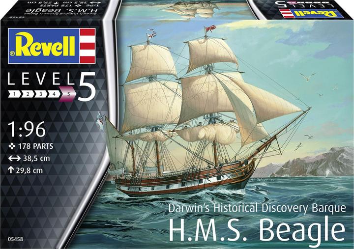 Actual product image Revell H.M.S. Beagle