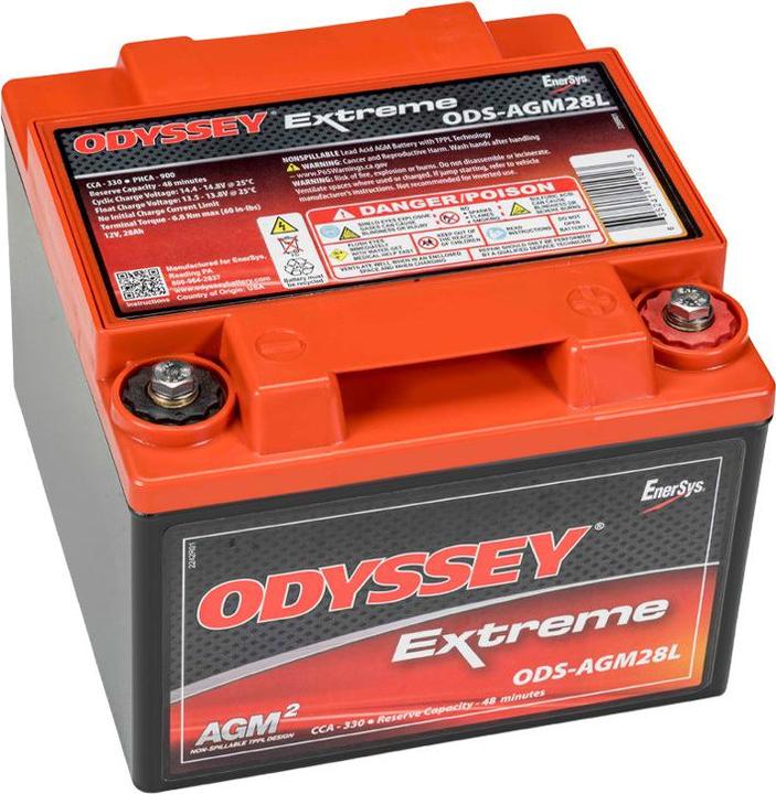 Immagine prodotto EnerSys PC925 Batteria 28Ah serie Extreme (12 V, 28 Ah, 330 A)