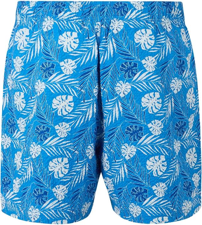 Actual product image Regatta Mens Loras Leaf Seersucker Swim Shorts (XXL)