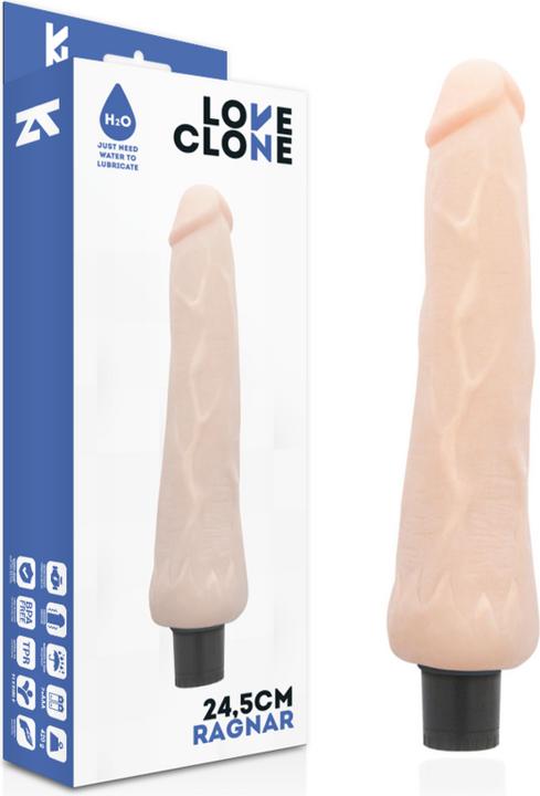 Love Clone Loveclone Ragnar Self Lubricating Vibrator 24.5cm