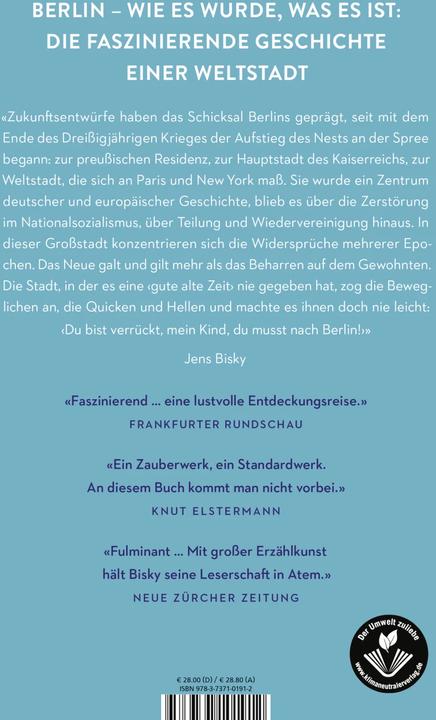 Immagine prodotto Berlin (Tedesco, Jens Bisky, 2023)