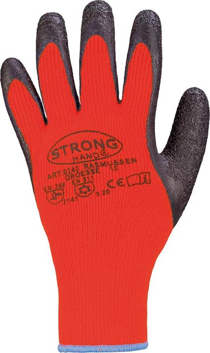 Produktbild Stronghand Kälteschutzhandschuhe Rasmussen Grösse 9 orange/schwarz EN 388, EN 511 PSA-Kategorie II (9)
