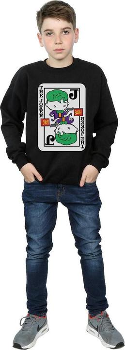 Produktbild Chibi Joker Playing Card Sweatshirt Jungen (116)
