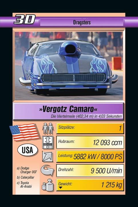 Actual product image Ravensburger Car Monster (German)