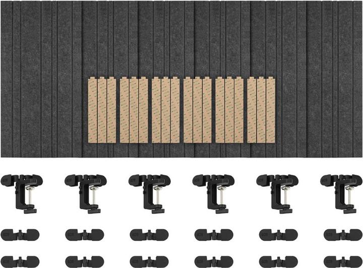 Produktbild Streamplify ACOUSTIC PANEL - 6er-Pack, grau (6 Stk.)