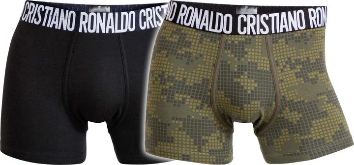 Actual product image CR7 Mens Trunk Cotton Stretch 2-Pack (L, pack of 2)