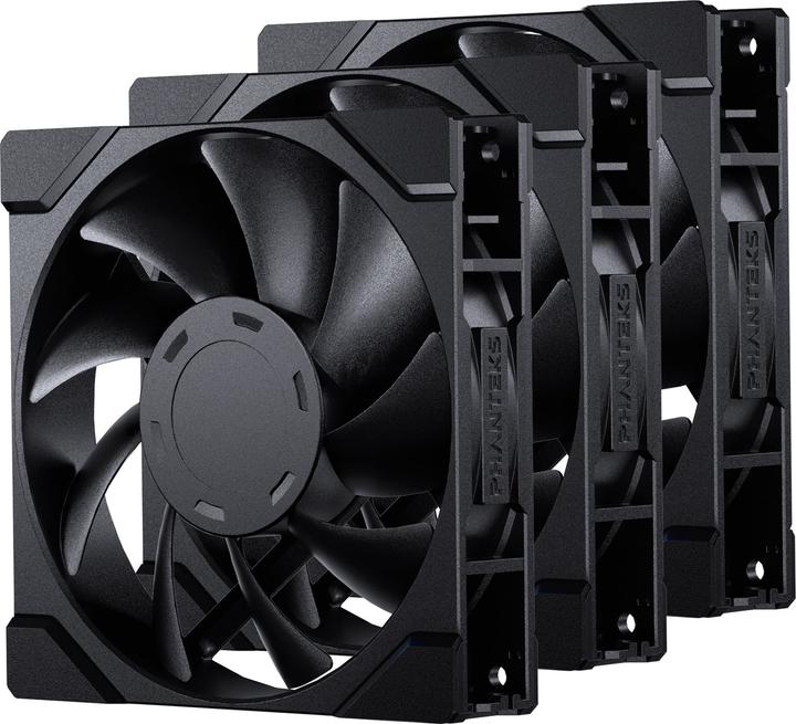 Image du produit Phanteks Ventilateur M25 Gen2 PWM, pack de 3 - 120mm, noir (120 mm, 3 x)