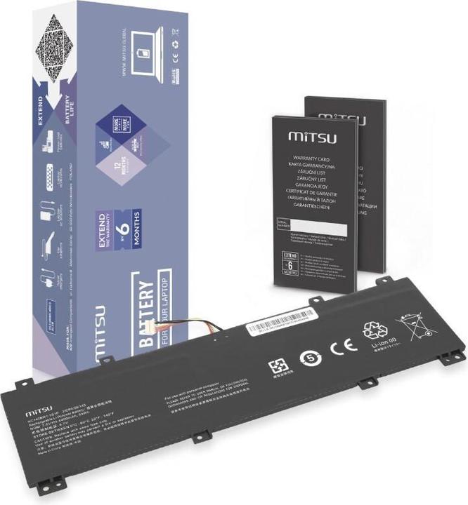 Produktbild Mitsu LENOVO IDEAPAD 100S-14IBR 4400mAh 7,6V