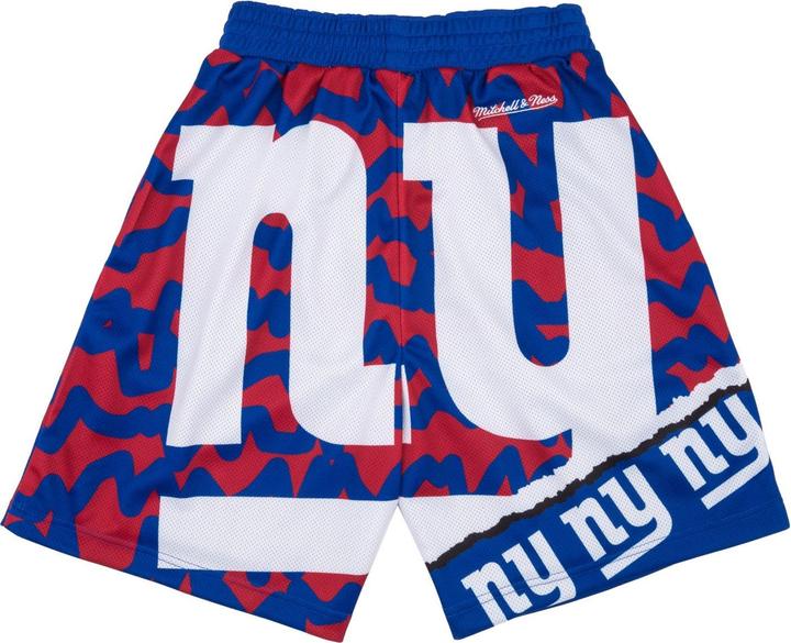 Image du produit Mitchell & Ness M&N New York Giants JUMBOTRON Basketball Shorts (M)