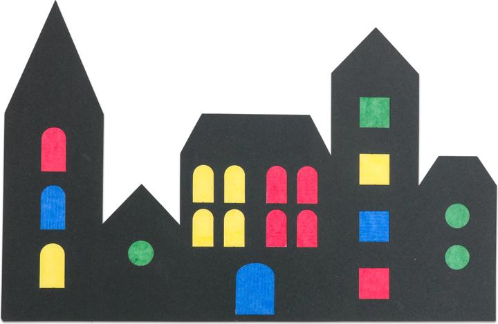 Immagine prodotto Betzold Città dei quadri per finestre, 12 pezzi (630 g/m², 1 x)