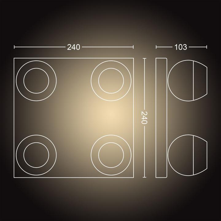 Produktbild Philips Hue Buckram Basic BT (1400 lm, GU10)