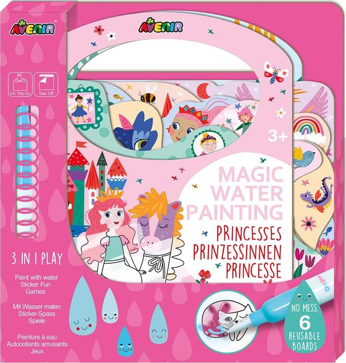 Actual product image Avenir 3in1 Activity Book Princesses