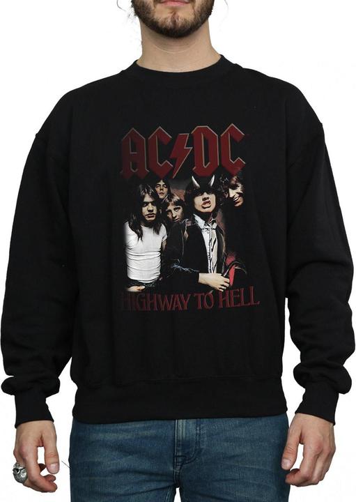 Image du produit AC/DC Mens Highway To Hell Cotton Sweatshirt (S)