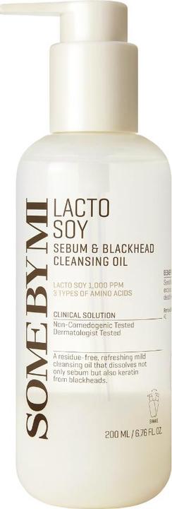 Produktbild Some By Mi Somebymi Lacto Soya Sebum & Blackhead Cleansing Oil 200ml (Öl, 200 ml)