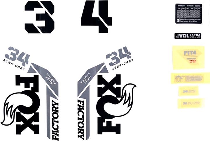 Fox Decal Kit 34 SC F-S