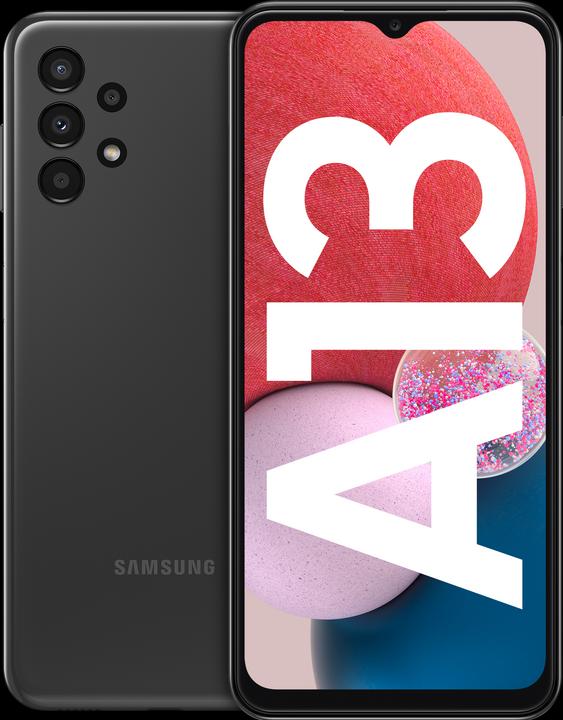 Produktbild Samsung Galaxy A13 EU (64 GB, Black, 6.60", Dual SIM, 50 Mpx, 4G)